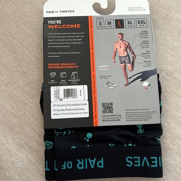 Pair of Thieves Men's Super Fit Boxer Briefs - Picture 5 of 9
